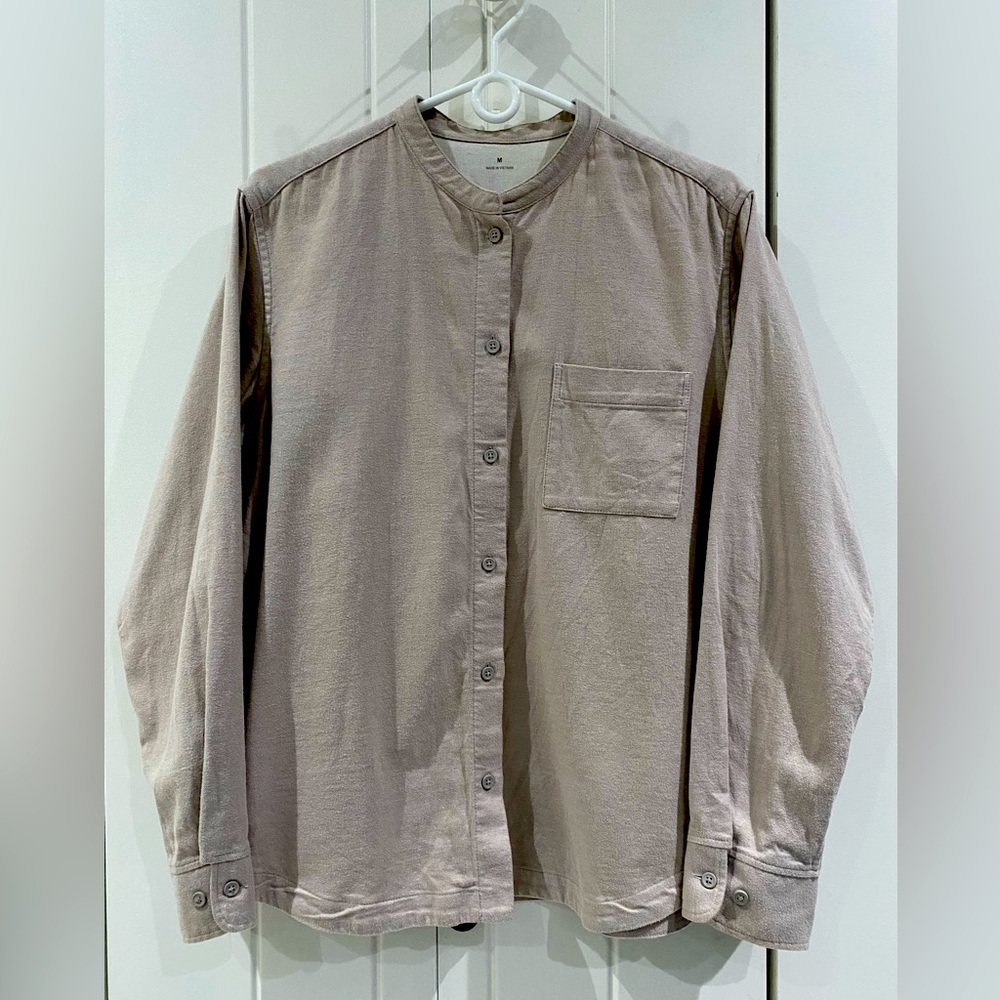 Muji flannel shirt